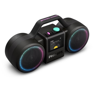 Philips The Roller, melna - Portatīvais bezvadu skaļrunis