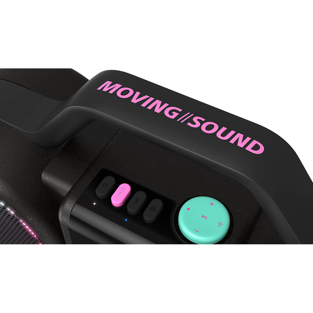 Philips The Roller, melna - Portatīvais bezvadu skaļrunis
