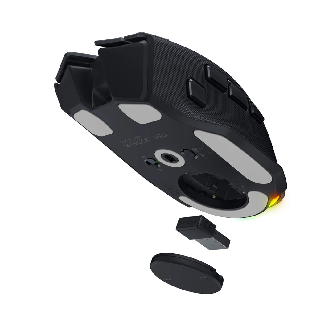 Razer Basilisk V4 Pro, melna - Bezvadu datorpele