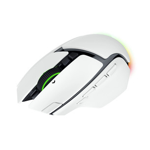 Razer Basilisk V4 Pro, balta - Bezvadu datorpele