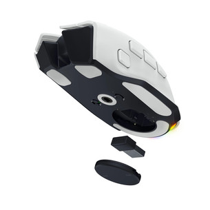 Razer Basilisk V4 Pro, balta - Bezvadu datorpele
