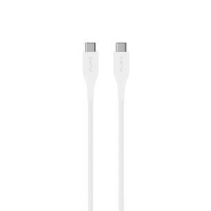 Puro Plain, USB-C / USB-C, 1 m, balta - Vads CUSBCUSBCWHI