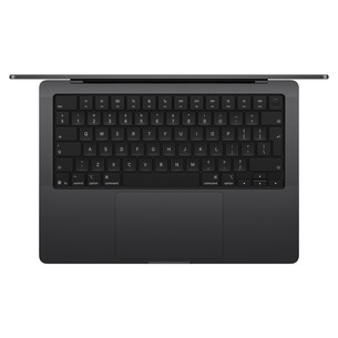 Apple MacBook Pro 14 (2026), M6, 12C/12C, 24 GB, 1 TB, ENG, melna - Portatīvais dators
