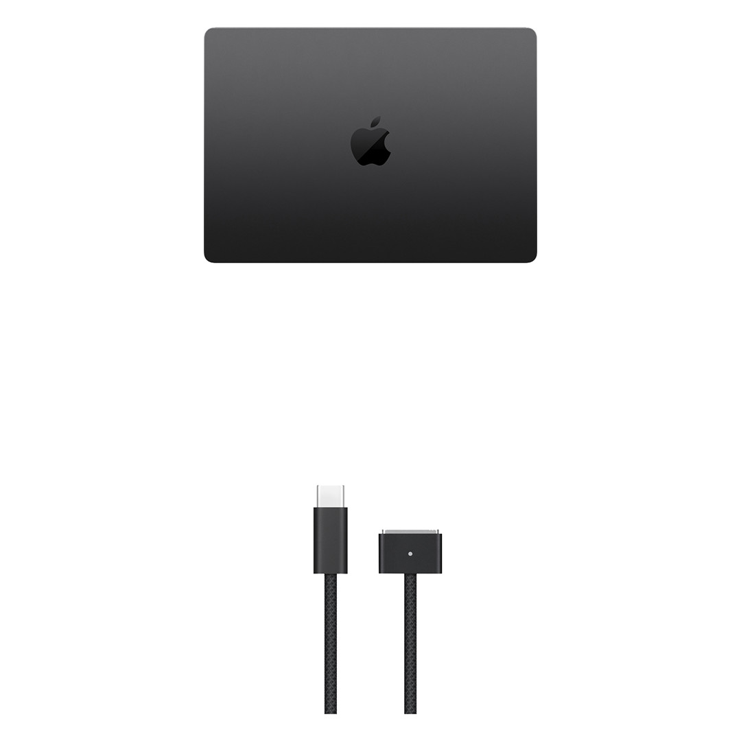 Apple MacBook Pro 14 (2026), M6, 12C/12C, 24 GB, 1 TB, SWE, melna - Portatīvais dators