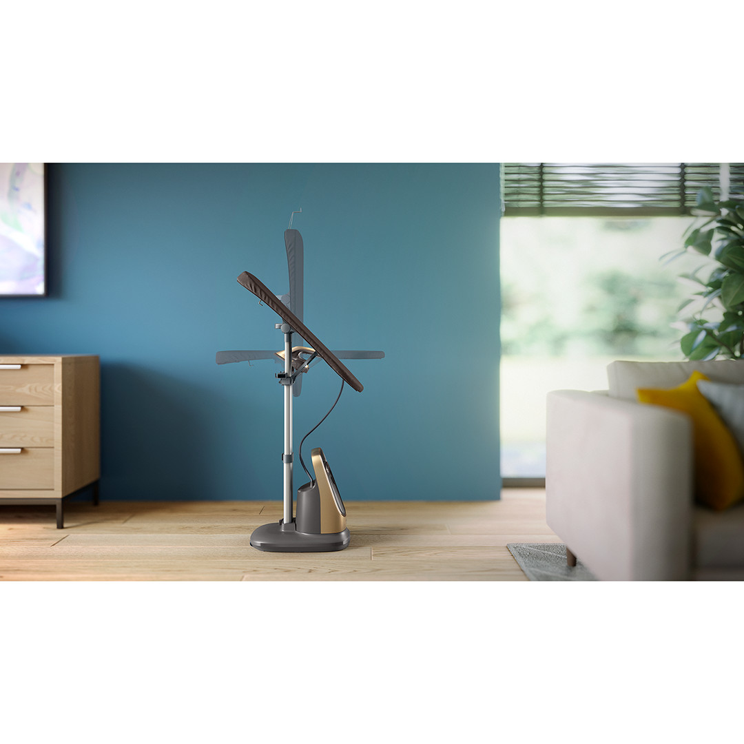 Philips All-in-One 8500, 2200 Вт, серый/золотистый - Универсальная гладильная и паровая система