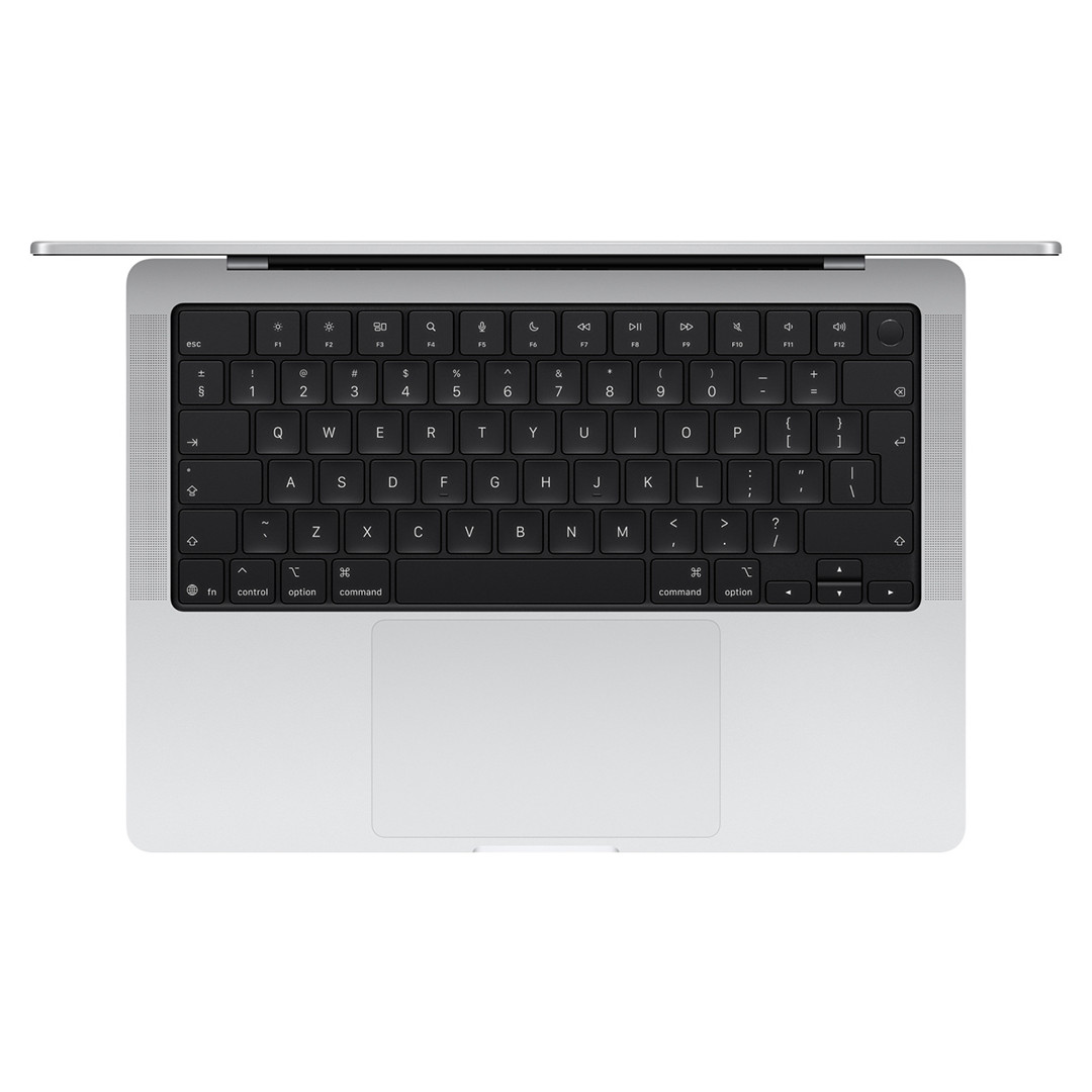 Apple MacBook Pro 14 (2026), M6, 12C/12C, 32 GB, 1 TB, SWE, sudraba - Portatīvais dators