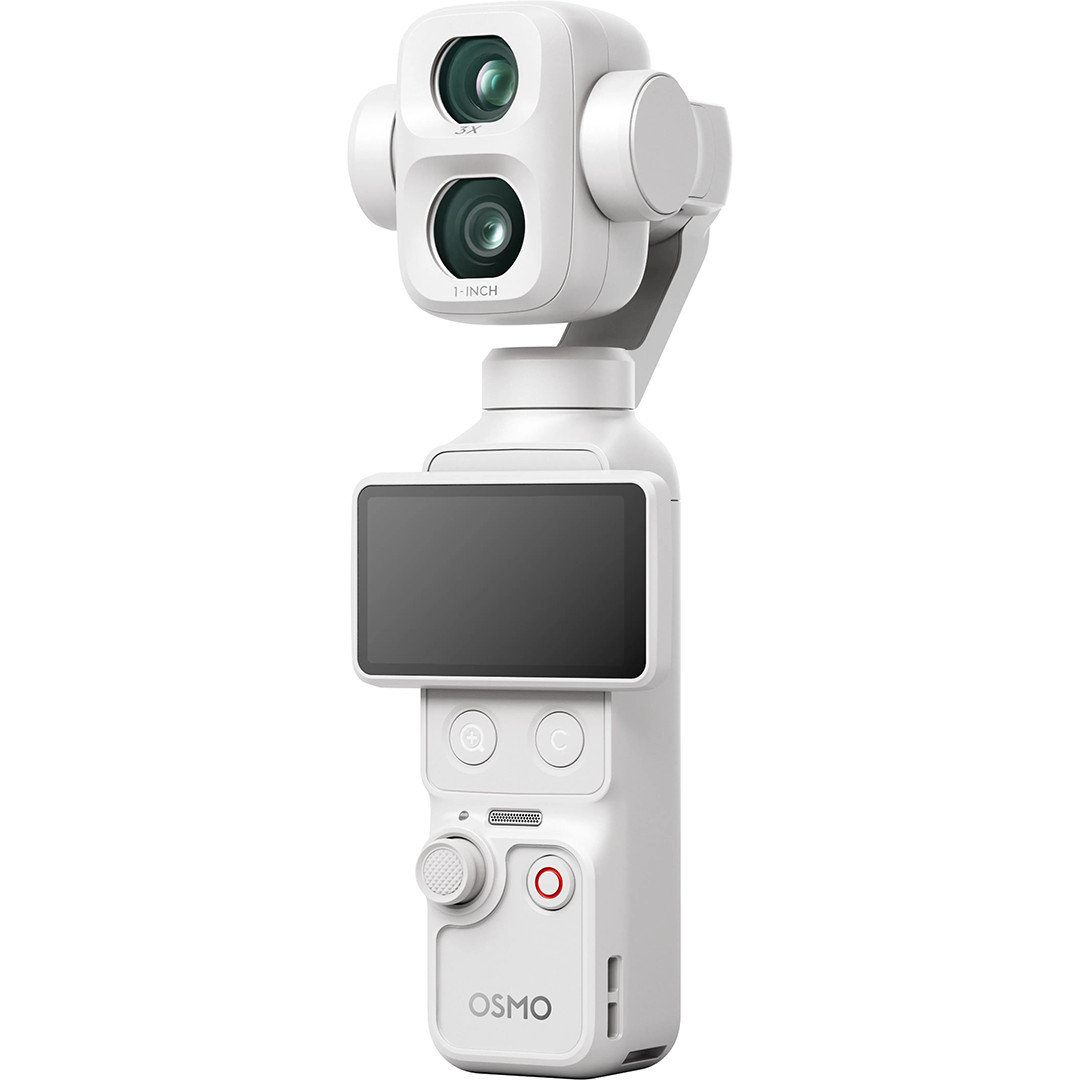 DJI Osmo Pocket 4P Standard Combo, balta - Kamera ar stabilizatoru