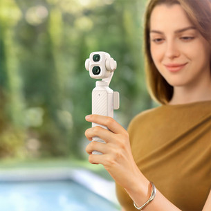 DJI Osmo Pocket 4P Standard Combo, balta - Kamera ar stabilizatoru