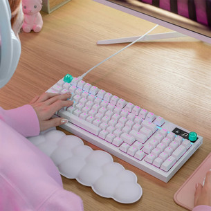 Logitech G316 X 75, tactile, SWE, balta - Klaviatūra