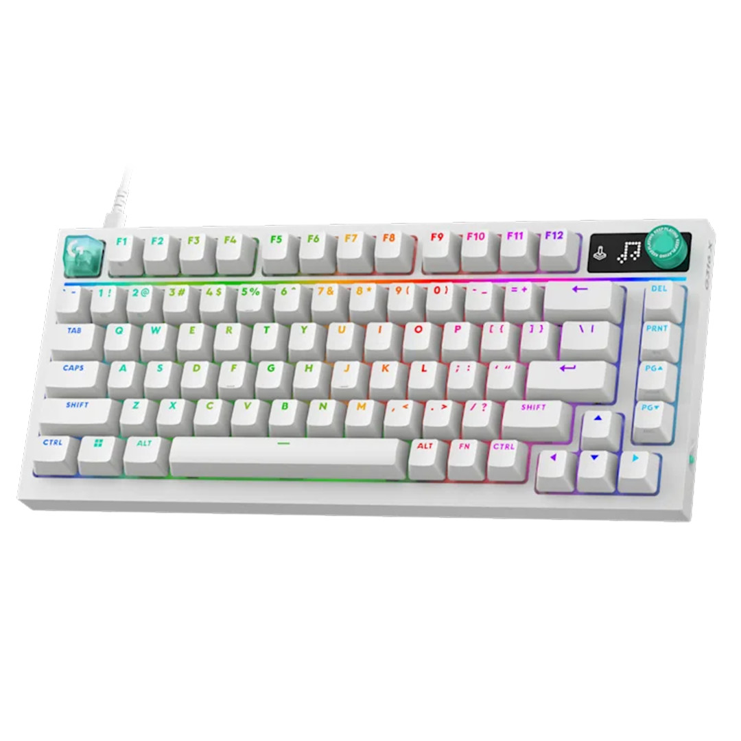 Logitech G316 X 75, tactile, SWE, balta - Klaviatūra