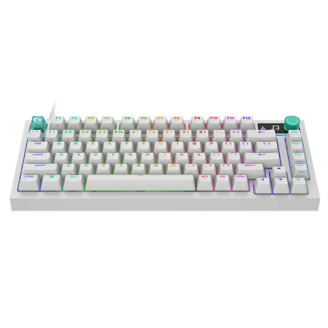 Logitech G316 X 75, tactile, SWE, balta - Klaviatūra