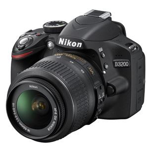Digitālais fotoaparāts D3200, Nikon