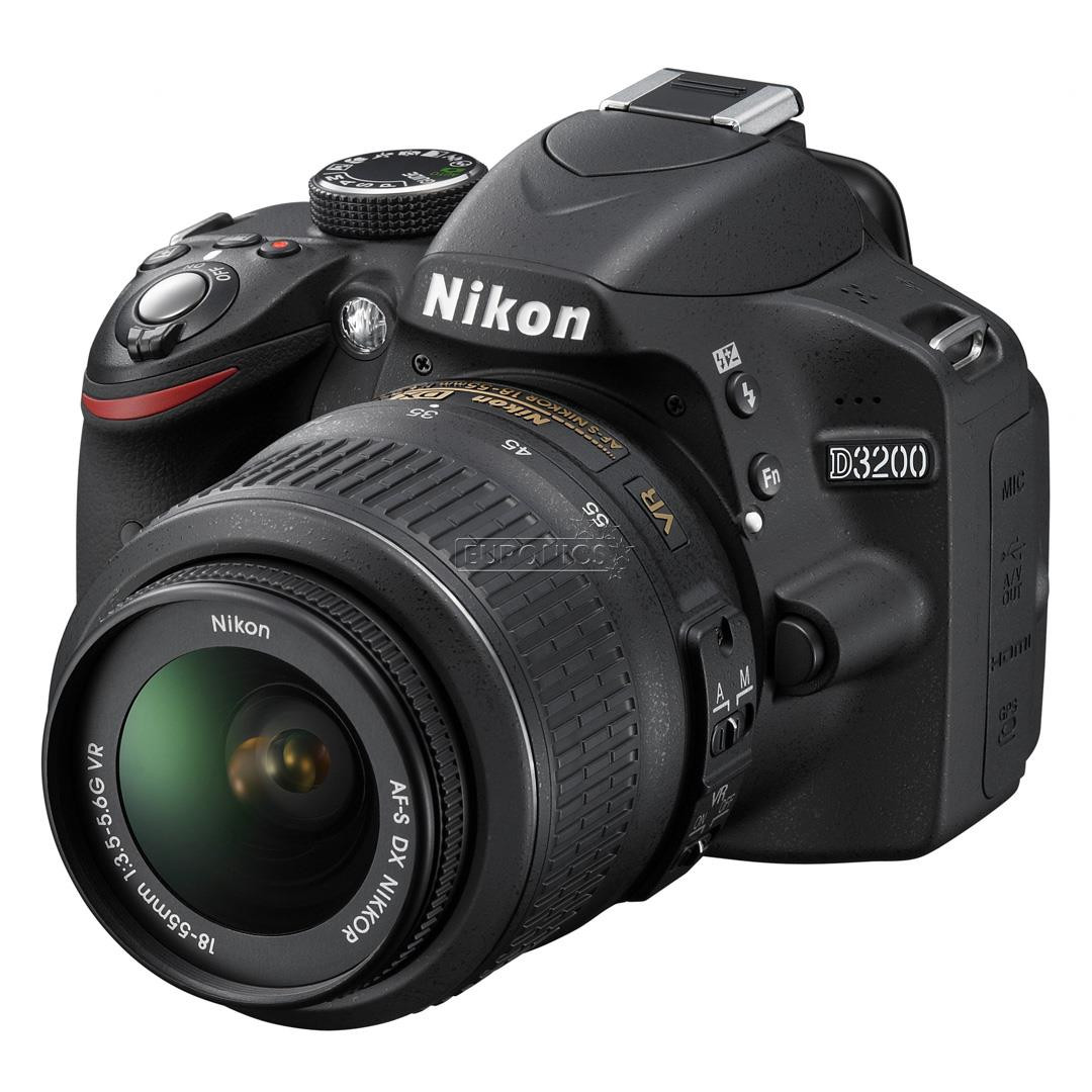 Digitālais fotoaparāts D3200, Nikon