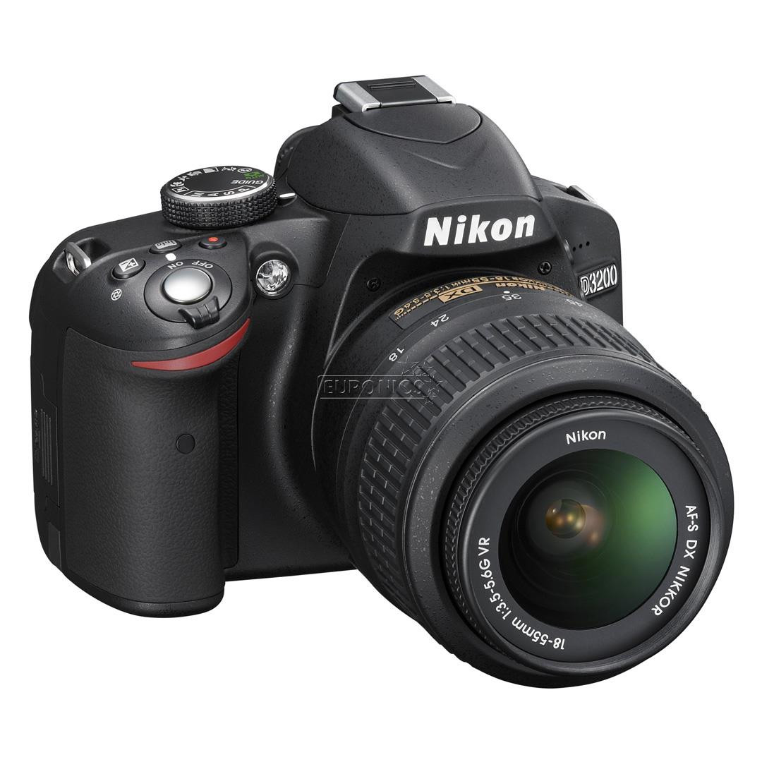 Digitālais fotoaparāts D3200, Nikon
