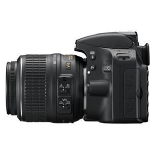 Digitālais fotoaparāts D3200, Nikon
