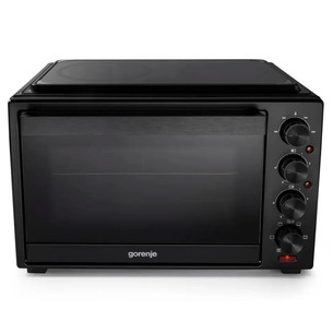 Gorenje, 38 L, 3500 W, melna - Mini krāsniņa OM38GBC
