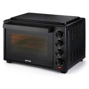 Gorenje, 38 L, 3500 W, melna - Mini krāsniņa