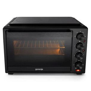 Gorenje, 38 L, 3500 W, melna - Mini krāsniņa