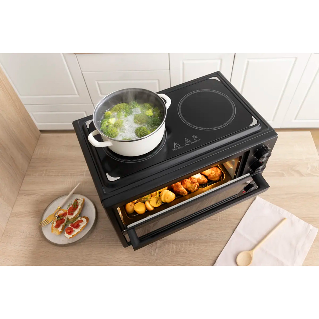Gorenje, 38 L, 3500 W, melna - Mini krāsniņa