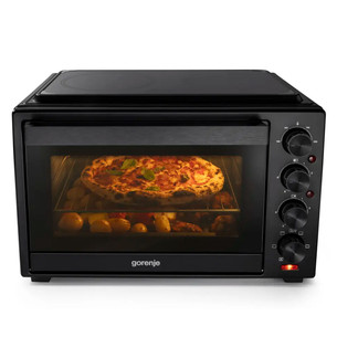 Gorenje, 38 L, 3500 W, melna - Mini krāsniņa