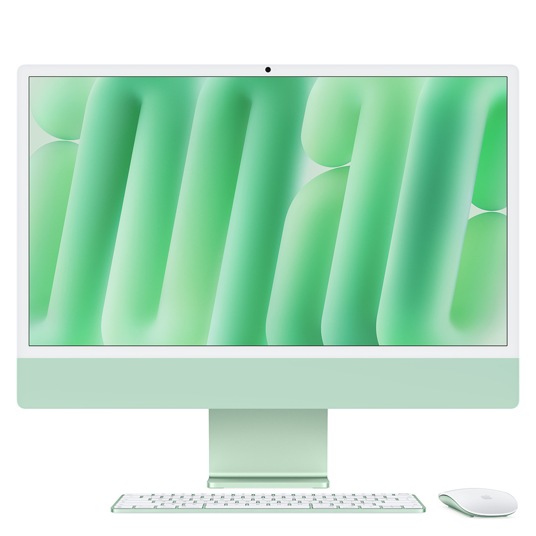 Apple iMac 24" (2026), M6 12C/12C, 16 GB, 512 GB, ENG, green - All-in-one PC