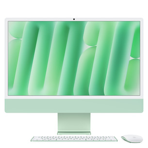 Apple iMac 24" (2026), M6 12C/12C, 24 GB, 512 GB, ENG, zaļa - Dators MH1G4ZE/A