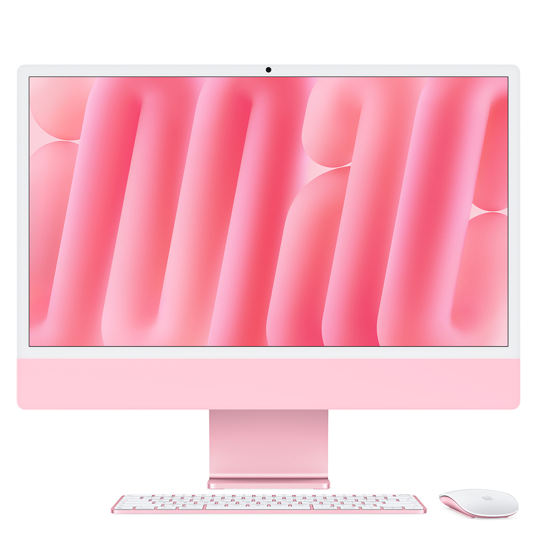 Apple iMac 24" (2026), M6 12C/12C, 24 GB, 512 GB, RUS, pink - All-in-one PC