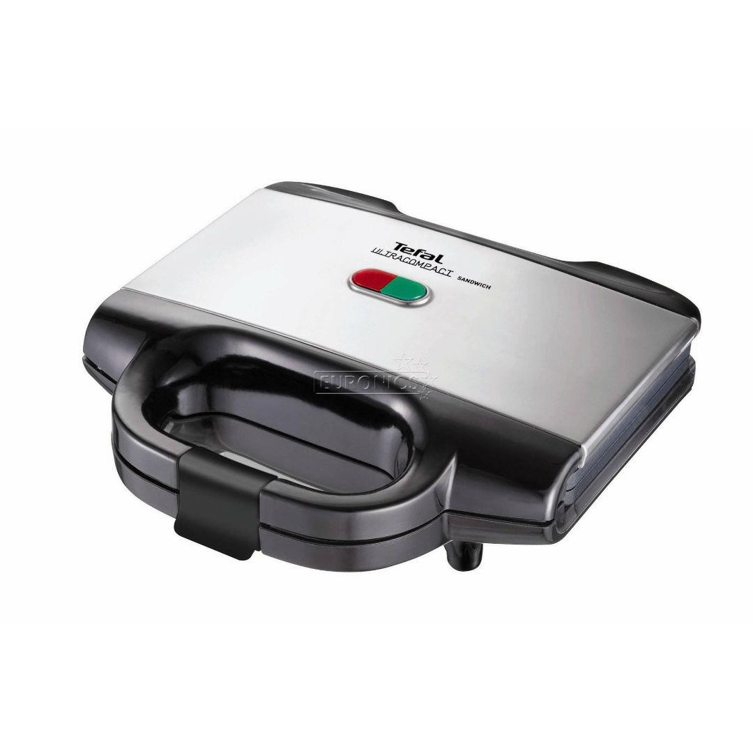 Tefal, 700 W, inox/black - Sandwich maker
