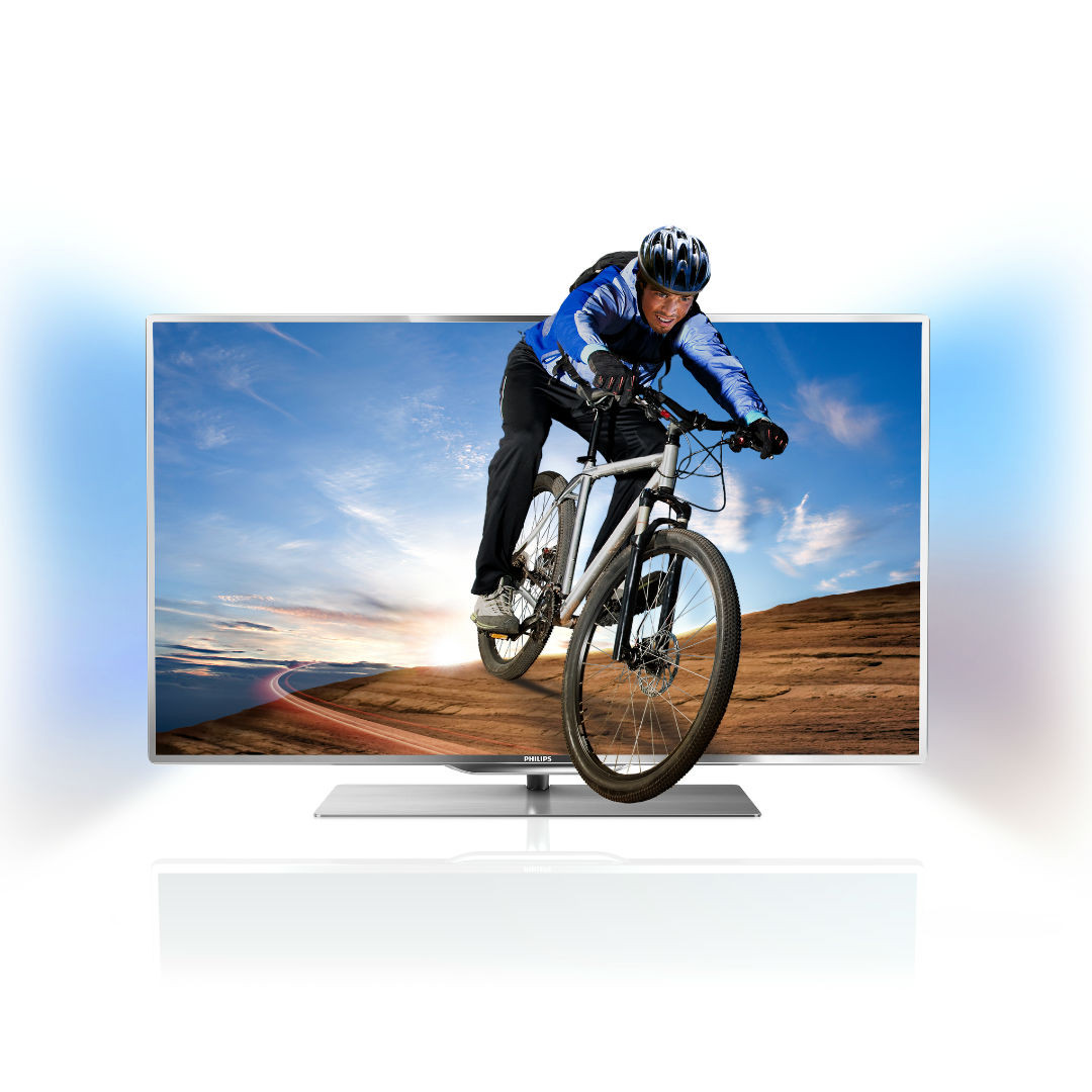 3D 40" Full HD LED LCD televizors, Philips