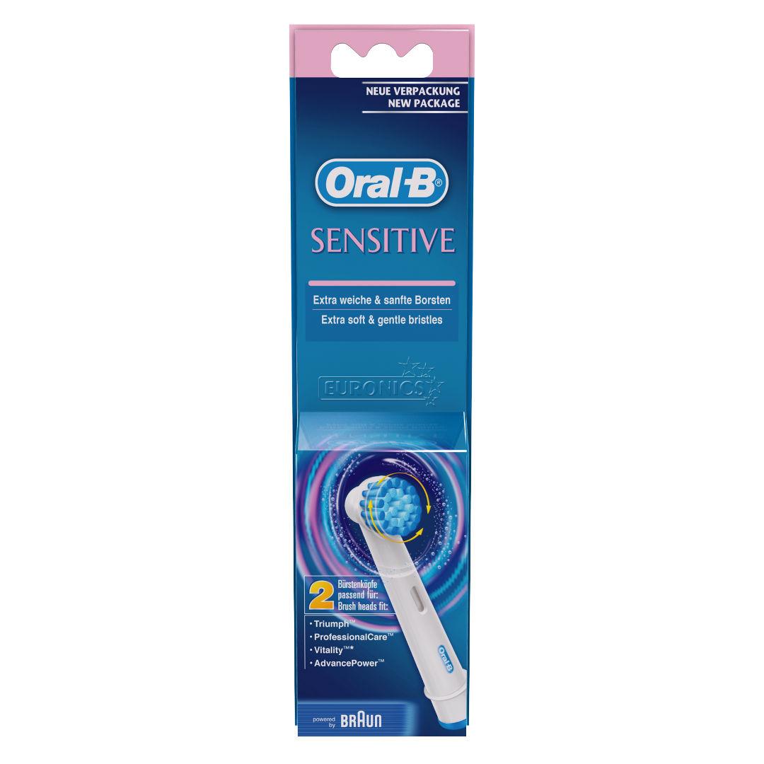 Sensitive replacement heads, Oral B, EBS172