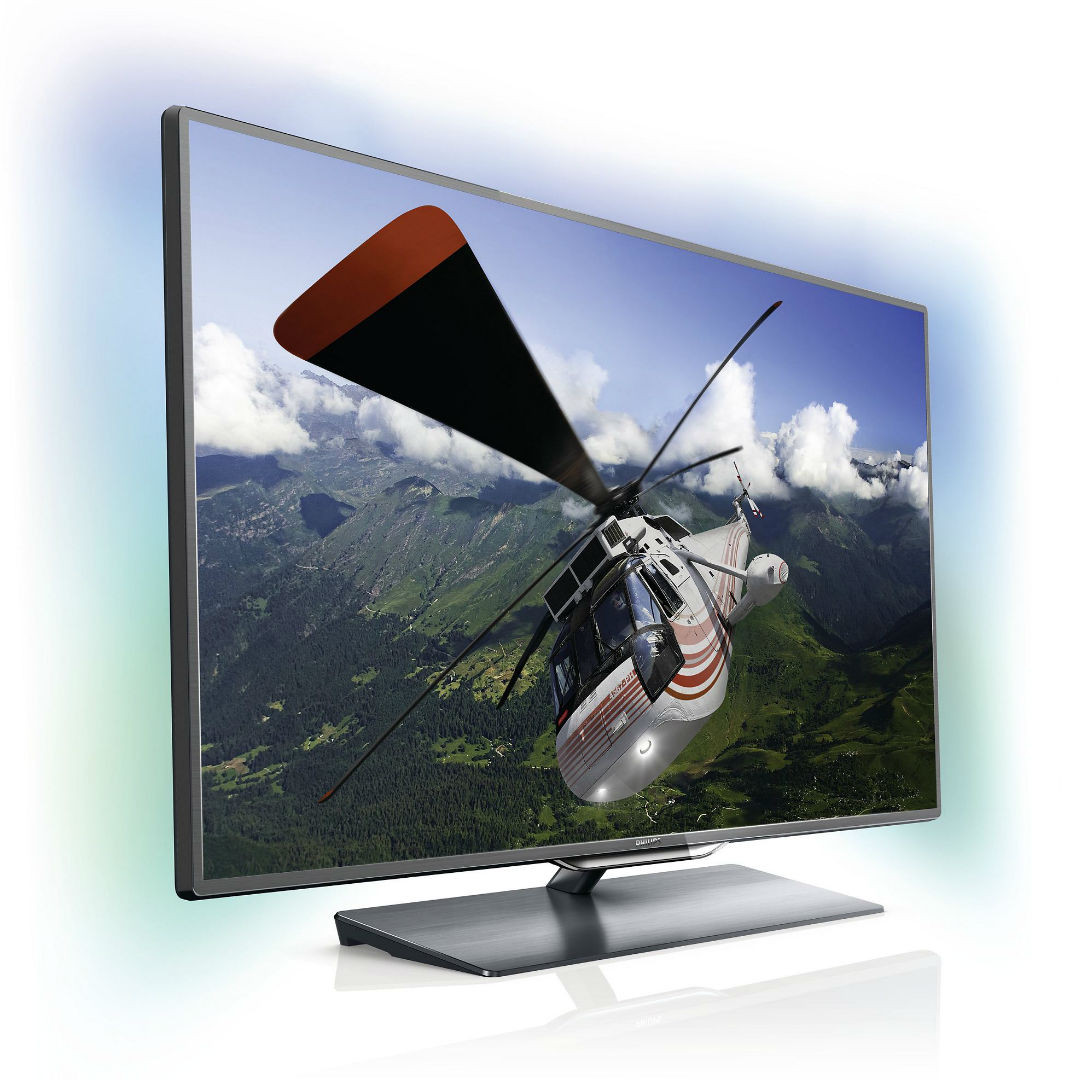 3D 55" Full HD LED LCD televizors, Philips