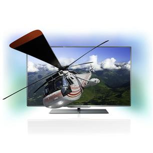 3D 55" Full HD LED LCD televizors, Philips