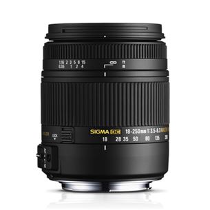 18-250 mm F3.5-6.3 DC Macro OS HSM lens, Sigma
