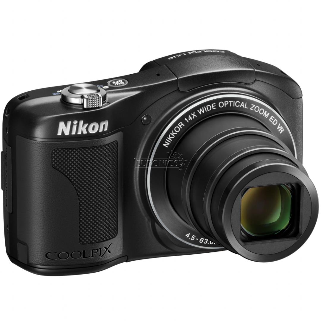 Digitālā fotokamera Coolpix L610, Nikon, COOLPIXL610BLACK