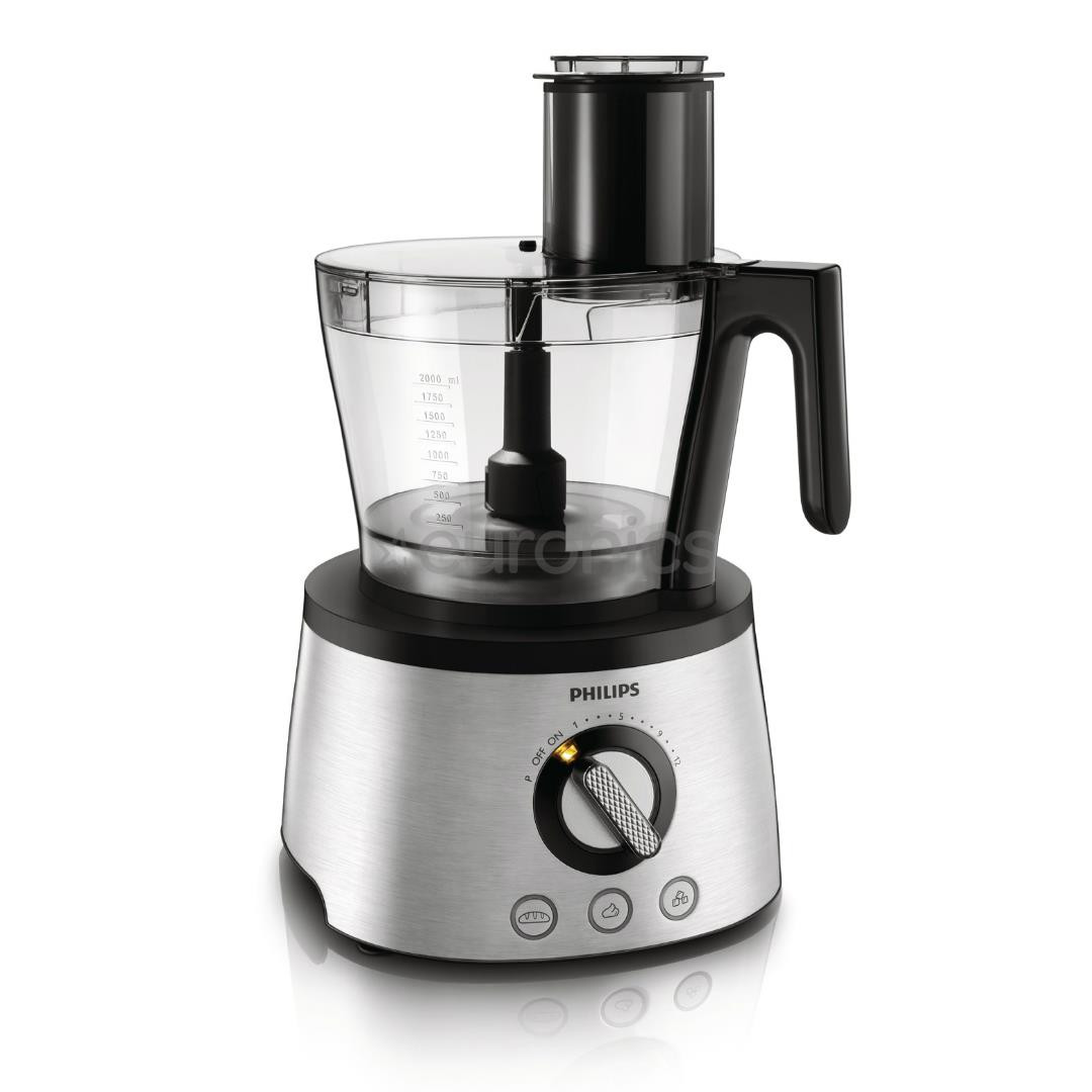 Philips Avance Collection, 1300 Вт, серый/черный - Кухонный комбайн
