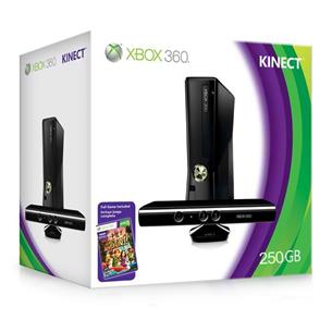 Xbox 360 Slim (250 GB) + Kinect sensor + Kinect Sports