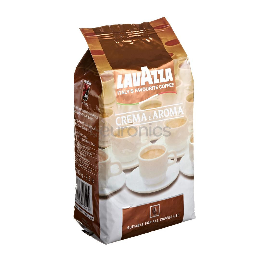 Lavazza Crema e Aroma, 1 kg - Kafijas pupiņas