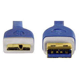 Hama, USB-A 3.0 -> Micro USB 3.0, length 1,8 m, blue - Cable