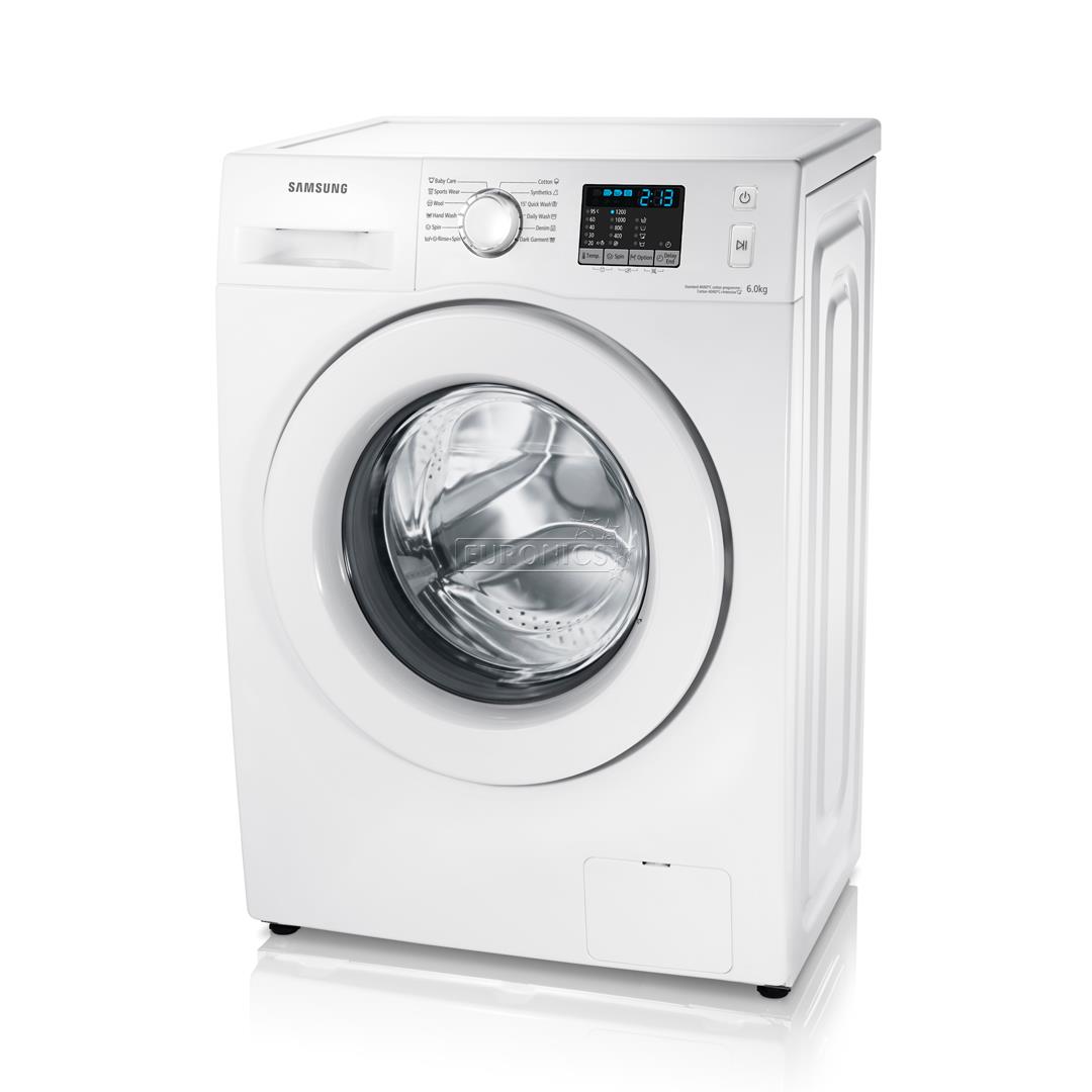Washing machine, Samsung / Ecobubble™, WF60F4E0W0W/LE