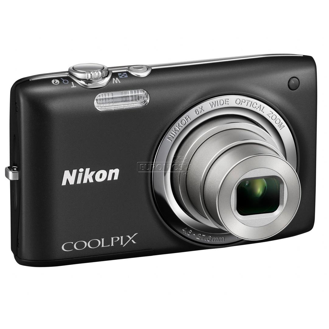 Digitālā fotokamera CoolPix S2700, Nikon, COOLPIXS2700BLACK