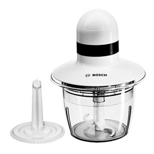 Bosch, 400 W, white/black - Mini chopper MMR08A1