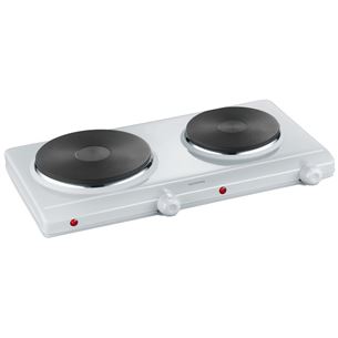 Severin, 2500 W, white - Table Stove with 2 Cooking Plates