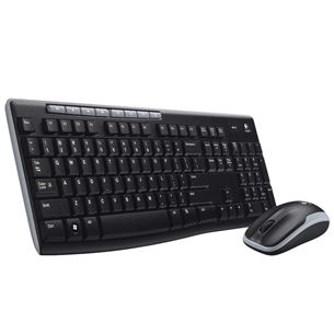 Logitech MK270, RUS, черный - Беспроводная клавиатура + мышь