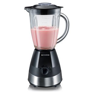 Severin, 550 W, 1.5 L, melna - Blenderis