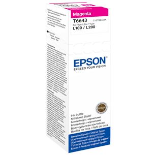 Контейнер с чернилами Epson T6643 (пурпурный)