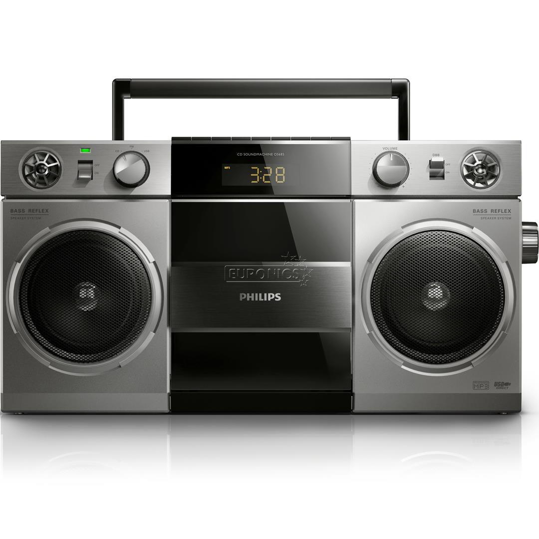 Boombox, Philips / retro style & USB