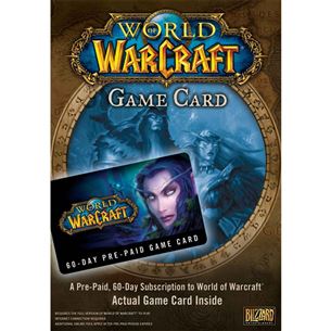 Игровая карта предоплаты World of Warcraft на 60 дней