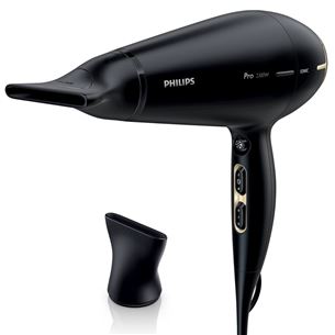 Philips Prestige Pro, 2300 W, black.gold - Hair dryer