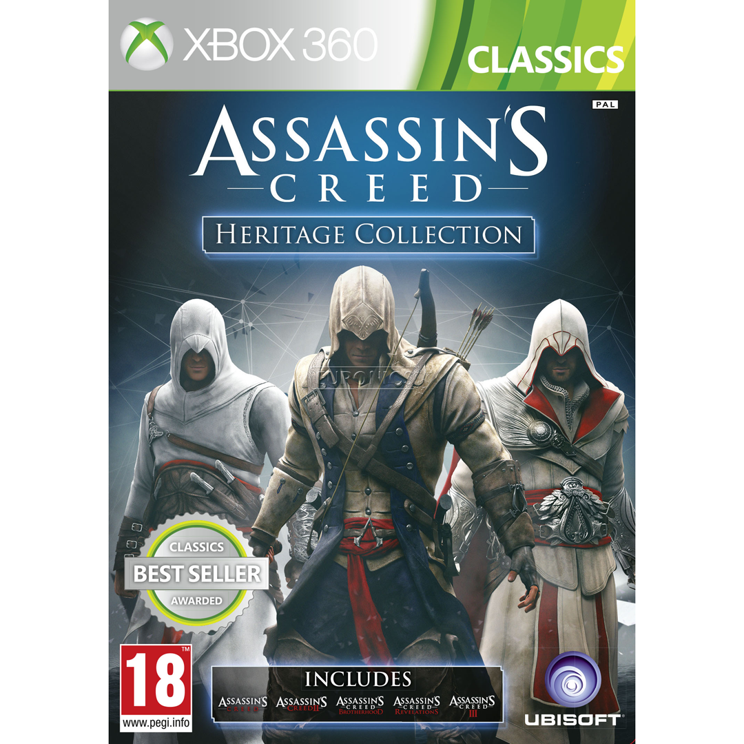 Xbox360 game Assassin´s Creed Heritage Collection, 3307215760390