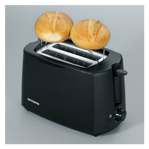Severin, 700 W, black - Toaster